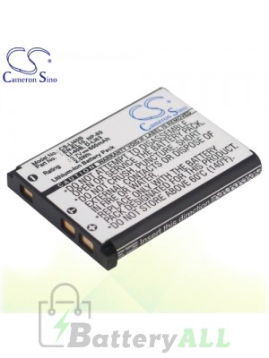 CS Battery for Casio Exilim EX-S8BE / EX-S8BK / EX-S8PE Battery 660mah CA-LI40B