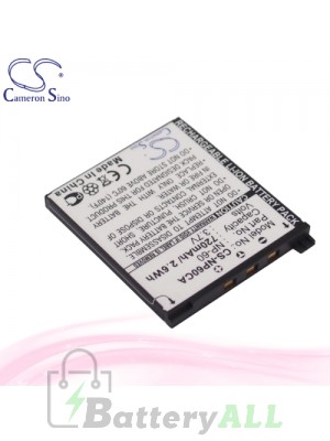 CS Battery for Casio Exilim Zoom EX-Z19BK / EX-Z19GN / EX-Z20 Battery 720mah CA-NP60CA