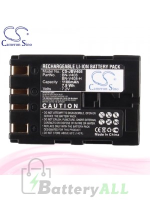 CS Battery for JVC GR-D50 / GR-D50E / GR-D50K / GR-D51 Battery 1100mah CA-JBV408