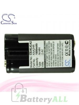 CS Battery for Kodak EasyShare CW330 / CX7530 / DX3700 Battery 1800mah CA-KLICA2