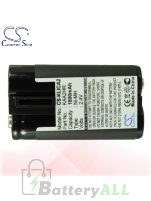 CS Battery for Kodak EasyShare CX7330 / CX7430 / CX7525 Battery 1800mah CA-KLICA2