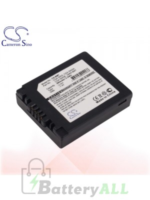 CS Battery for Panasonic DMC-FZ5GN / DMC-FZ10 / DMC-FZ10EB Battery 680mah CA-BM7