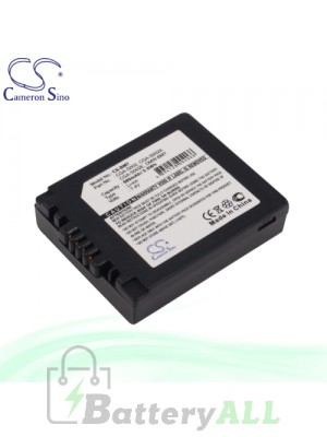 CS Battery for Panasonic DMC-FZ20PP / DMC-FZ20S Battery 680mah CA-BM7