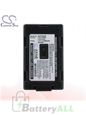 CS Battery for Panasonic AJ-PCS060G / NV-DS29 / NV-DS29EG Battery 5400mah CA-PVD54S