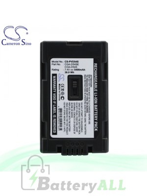 CS Battery for Panasonic NV-MX5 / NV-MX500 / NV-MX500EG Battery 5400mah CA-PVD54S