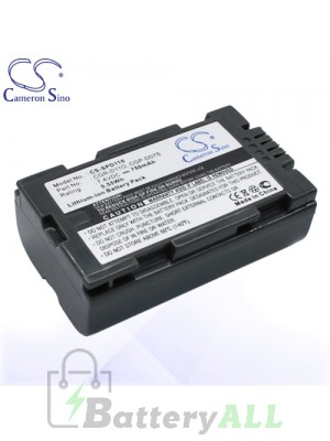 CS Battery for Panasonic CGP-D07S / CGR-D11O / CGR-D08A/1B Battery 750mah CA-SPD110