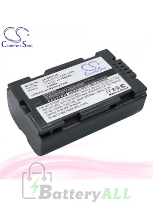 CS Battery for Panasonic NV-DS3 / NV-DS8 / NV-DS11EN Battery 750mah CA-SPD110