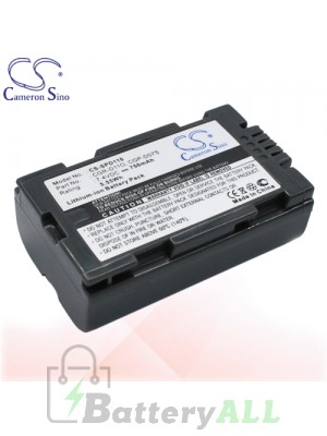 CS Battery for Panasonic NV-EX1B / NVEX3 / NV-EX3 / NV-GS1B Battery 750mah CA-SPD110