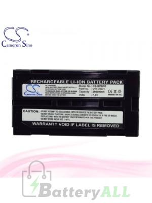 CS Battery for Panasonic NV-GS17EF-S / NV-GS26GK-S / NV-GS27 Battery 2000mah CA-SVBD1