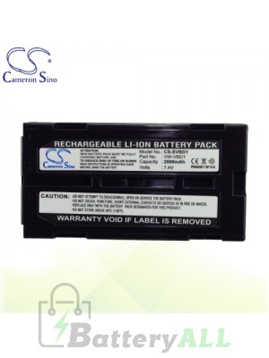 CS Battery for Panasonic NV-GS75B / NV-GS75EG-S / NV-GS78GK Battery 2000mah CA-SVBD1