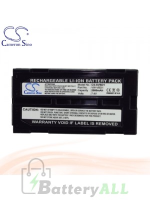 CS Battery for Panasonic NV-GS180 / NV-GS188GK / NV-GS188GK-S Battery 2000mah CA-SVBD1