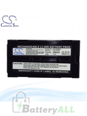 CS Battery for Panasonic NV-GS250EG-S / NV-GS250E-S Battery 2000mah CA-SVBD1