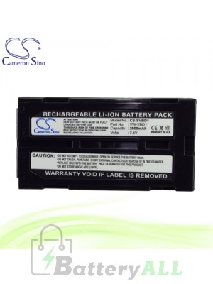 CS Battery for Panasonic NV-GS500E-S / NV-GS508GK-S / PV-GS19 Battery 2000mah CA-SVBD1