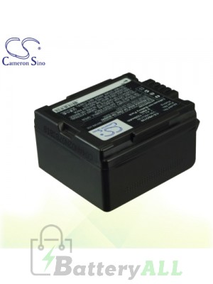 CS Battery for Panasonic HDC-SD9 / HDC-SDT750 / HDC-SDT750K Battery 1320mah CA-VBG130