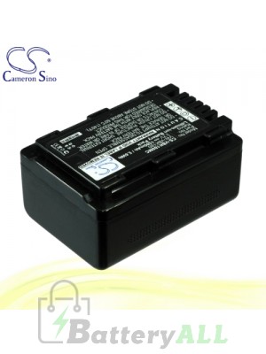 CS Battery for Panasonic HDC-SD90GK-3D / SDR-T70 / HDC-H80 Battery 1500mah CA-VBK180MC