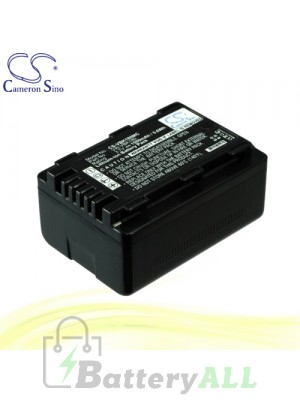 CS Battery for Panasonic HDC-SDX1H / HDC-TM35 / HDC-TM40GK Battery 1500mah CA-VBK180MC