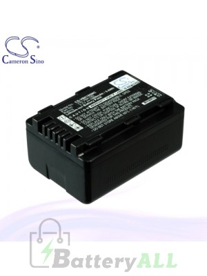 CS Battery for Panasonic SDR-H101 / SDR-S50 / SDR-S50A Battery 1500mah CA-VBK180MC