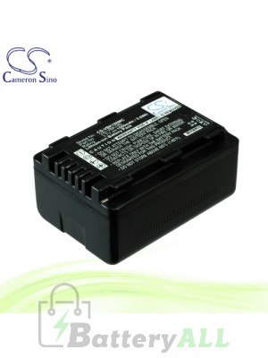 CS Battery for Panasonic SDR-S71P / SDR-S71PC / SDR-T50K Battery 1500mah CA-VBK180MC