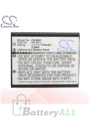 CS Battery for Sony Webbie HD / Webbie MHS-PM1 Battery 770mah CA-BK1