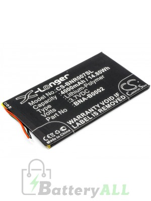 CustomModel CS-BNR007SL - CS Battery for BARNES & NOBLE BNRV400 / BNTV400 / NOOK HD 7 tablet