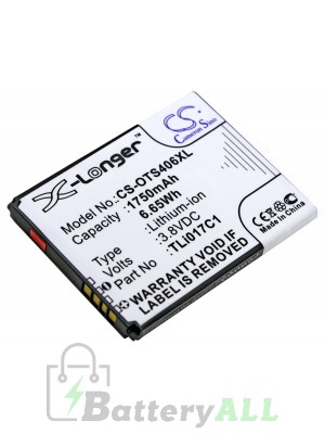 CustomModel-CS-OTS406XL-CS Battery for Alcatel TLi017C1