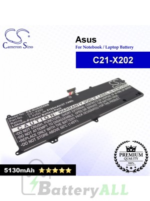 CS-AUX202NB For Asus Laptop Battery Model 0B200-00230300 / C21-X202