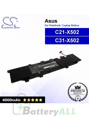 CS-AUX502NB For Asus Laptop Battery Model C21-X502 / C31-X502