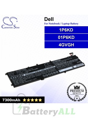 CS-DEX195NB For Dell Laptop Battery Model 01P6KD / 1P6KD / 4GVGH