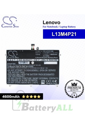 CS-LVY211NB For Lenovo Laptop Battery Model 121500224 / L13L4P21 / L13M4P21