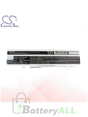 CS Battery for Asus Eee PC 1215N / Eee PC 1215P / EPC 1015PED Battery White L-AU1015NT