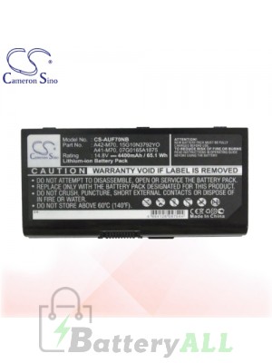 CS Battery for Asus G72G72G / G72gx / G72Gx-A1 / M70l / M70s / M70sa Battery L-AUF70NB