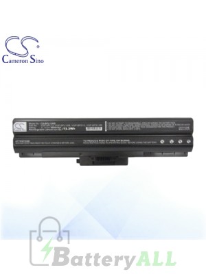 CS Battery for Sony VAIO VGN-SR165EB / VGN-SR165EP / VGN-SR165ES Battery Black L-BPL13HB