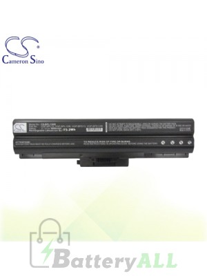 CS Battery for Sony VAIO VGN-SR33H/S / VGN-SR35G / VGN-SR35M/B Battery Black L-BPL13HB