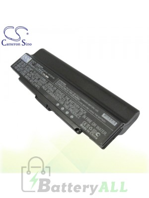 CS Battery for Sony VAIO VGN-CR210 / VGN-CR210E / VGN-CR220E Battery Black L-BPL9HB