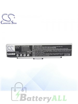 CS Battery for Sony VAIO VGN-N51B / VGN-N51HB / VGN-SZ433N/B Battery L-BPS2ANB