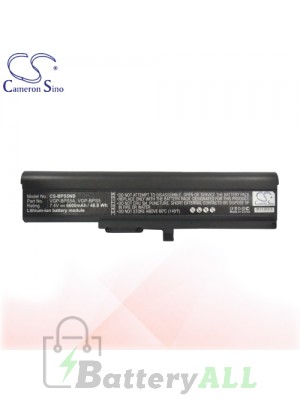 CS Battery for Sony VAIO VGN-TX37CP / VGN-TX37TP / VGN-TX38CP Battery L-BPS5NB