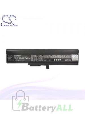 CS Battery for Sony VAIO VGN-TX58CN / VGN-TX5MN/W / VGN-TX770PBK1 Battery L-BPS5NB