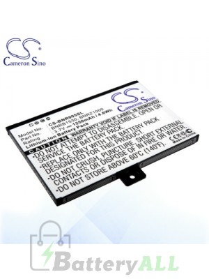 CS Battery for Barnes & Noble 9875521 / 9BS11GTFF10B3 / BNRV100 Battery BNR005SL