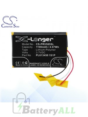 CS Battery for Prestigio PL613450 1S1P / GeoVision 5850HDDVR Battery PRV585SL