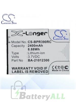 CS Battery for BandRich BA-21012300 / BandRich BandLuxe PR39 Battery BPR390RC