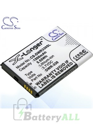 CS Battery for D-Link DWR-330 / D-Link DWR-330 Battery DWR330SL