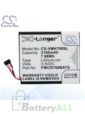 CS Battery for Verizon FWCR700BATS / ICP565156A Battery VMH700SL