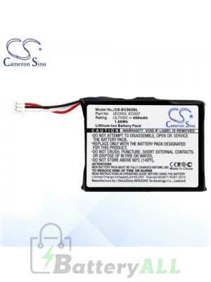 CS Battery for Apple EC003 EC007 / Apple iPod Mini 4GB 6GB Battery EC003SL