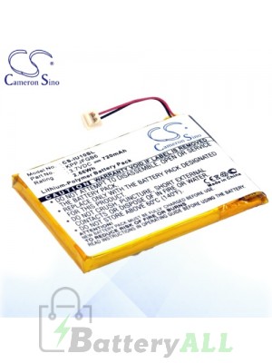 CS Battery for iRiver KPPJFGB6 / iRiver U10 U10CT Clix 2GB 4GB Battery IU10SL