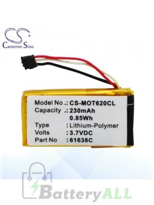 CS Battery for Motorola SNN5904A / Motorola IT6 / DECT 6 Battery MOT620CL