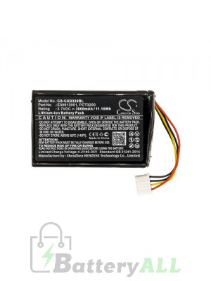 C-One E00913001 Battery Replacement (CameronSino Brand) 3000mAh CS-CXD320BL-BS3