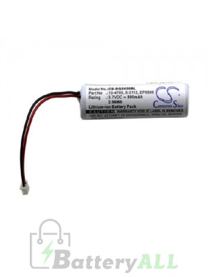 Datalogic QS65-2030000R Battery Replacement (CameronSino Brand) 800mAh CS-DQS650BL-BS3