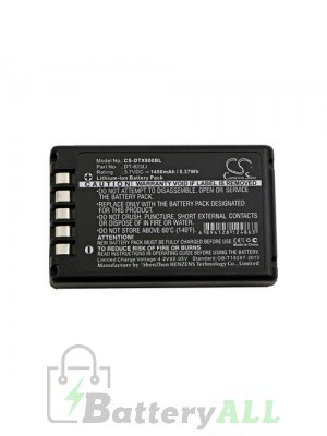 Casio DT-810 Battery Replacement (CameronSino Brand) 1450mAh CS-DTX800BL-BS3