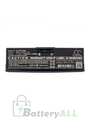 Intermec AB10 Battery Replacement (CameronSino Brand) 2400mAh CS-IRT740BL-BS3