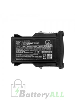 Zebra BTRY-MC93-NI-10 Battery Replacement (CameronSino Brand) 6600mAh CS-ZMC930BL-BS3